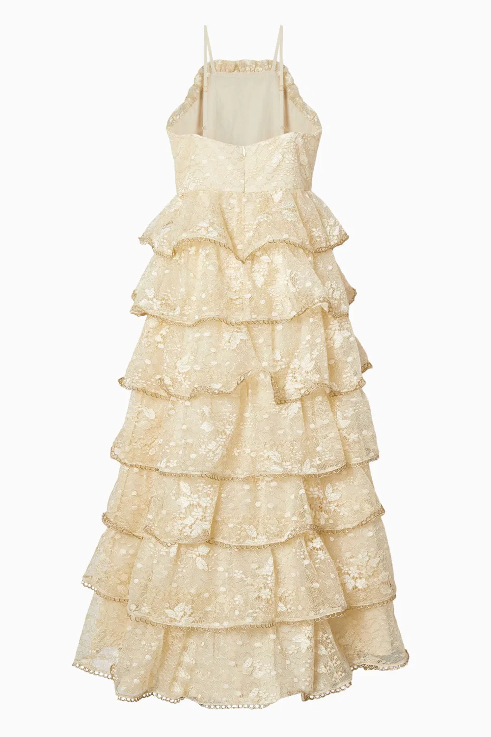 Платье макси с кружевной оборкой Tanya Lace Frill Marlo Kids — фото 2
