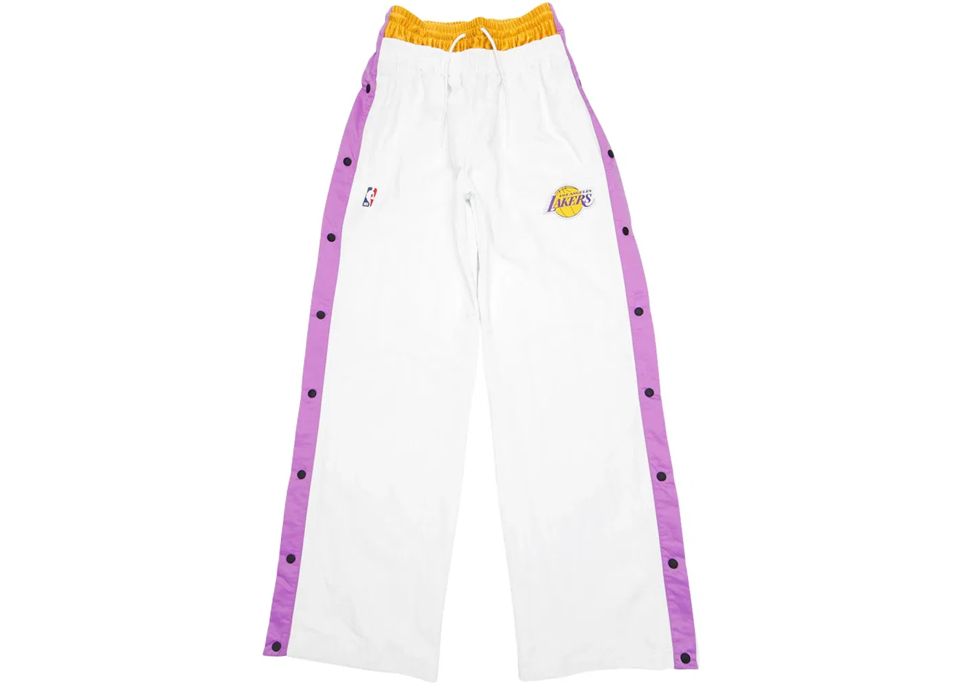Женские спортивные штаны с принтом Lakers Nike x Ambush NBA Collection Tearaway Pants, White/Purple/Gold