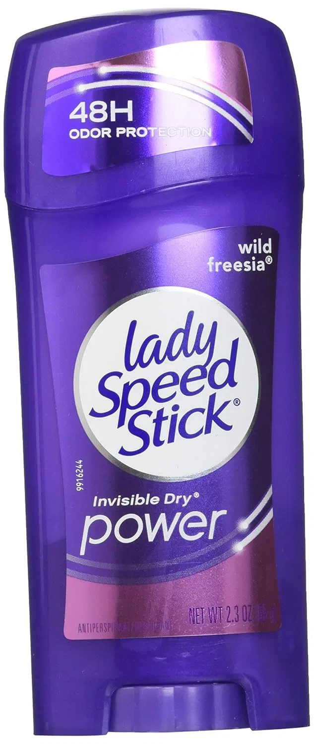 Дезодорант-антиперспирант Stick Lady Speed Stick Wild Freesia, 2 шт по 2.3 oz, 130 г