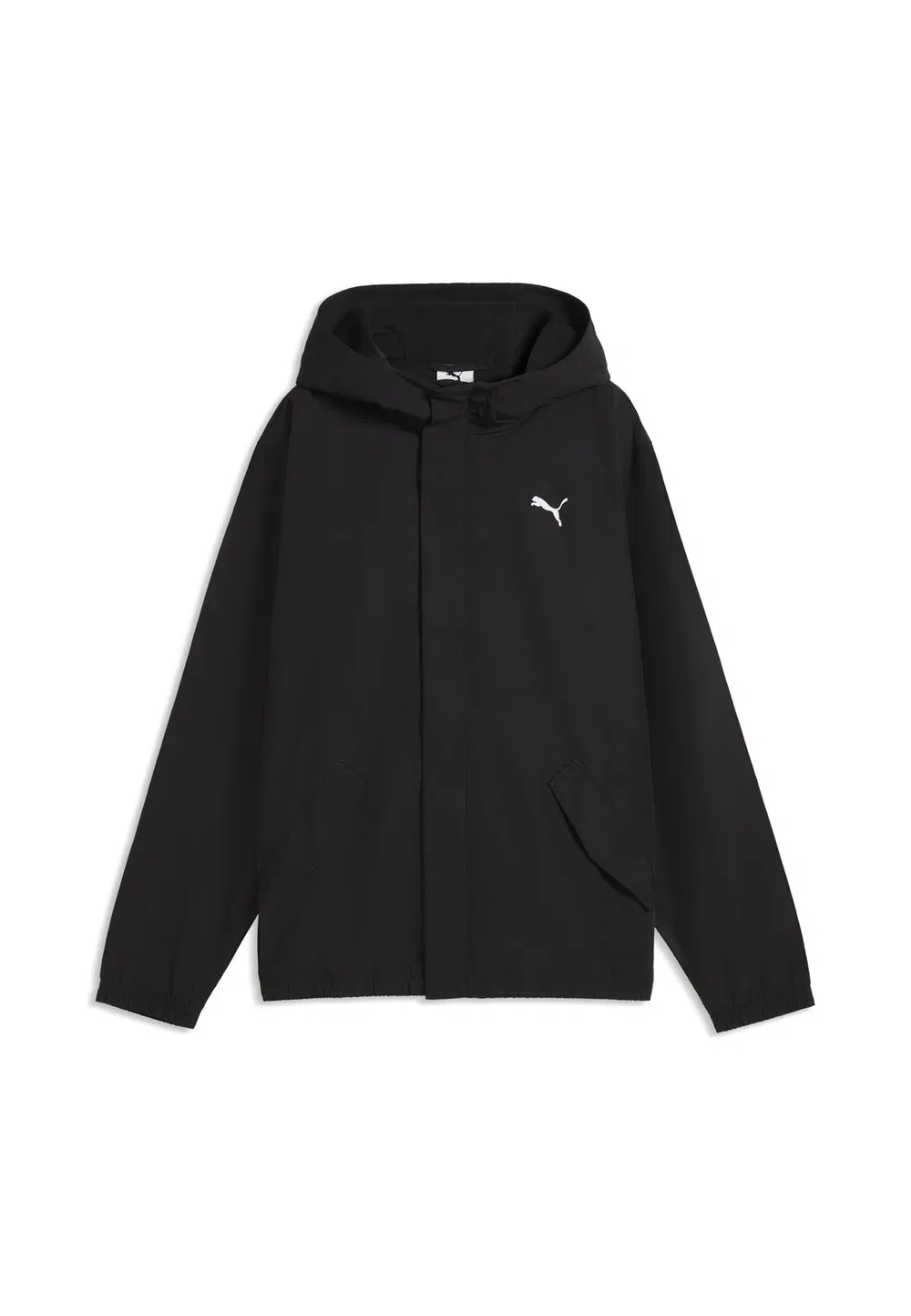 Свободная куртка унисекс на флисовой подкладке - легкая куртка Puma, Black — фото 4
