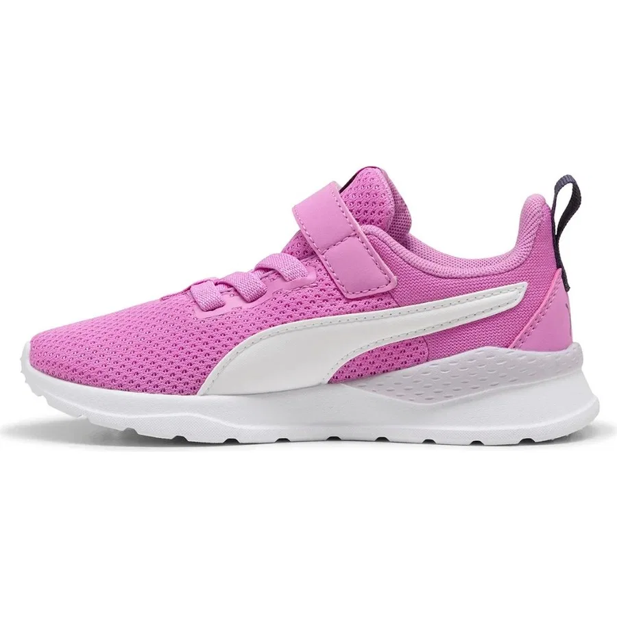 Детские спортивные кроссовки на липучках Anzarun Lite Puma, Розовый — фото 2