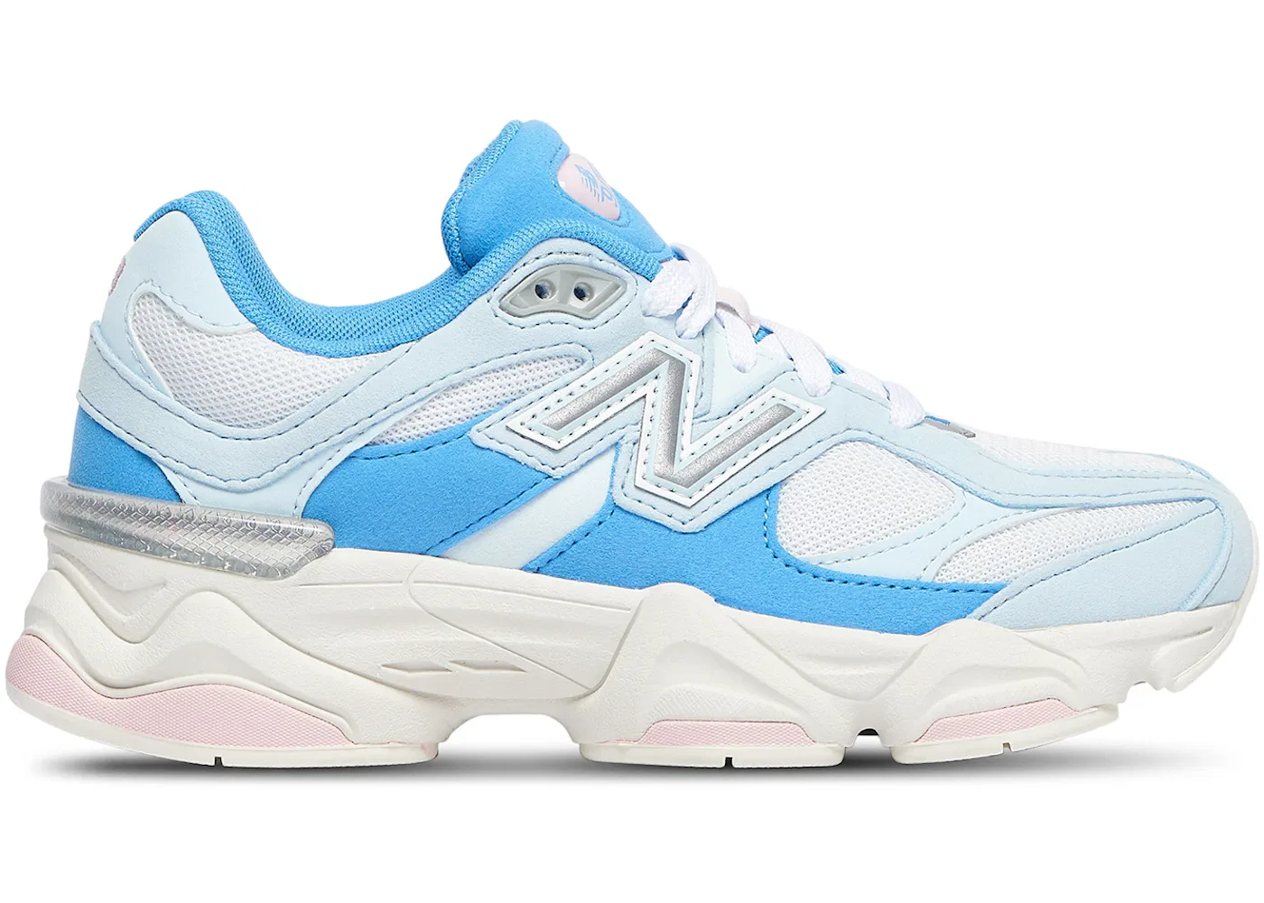 Детские кроссовки с сетчатым верхом New Balance 9060, Blue/White