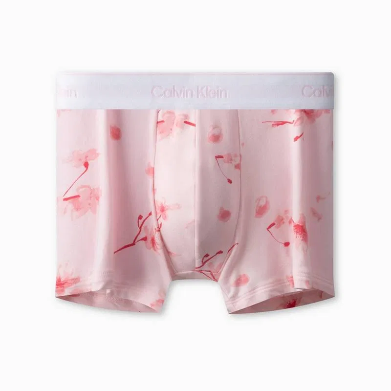 Мужские боксеры-брифы с принтом Calvin Klein, Cherry Blossom Pink/Cherry Blossom Foundation Print — фото 3