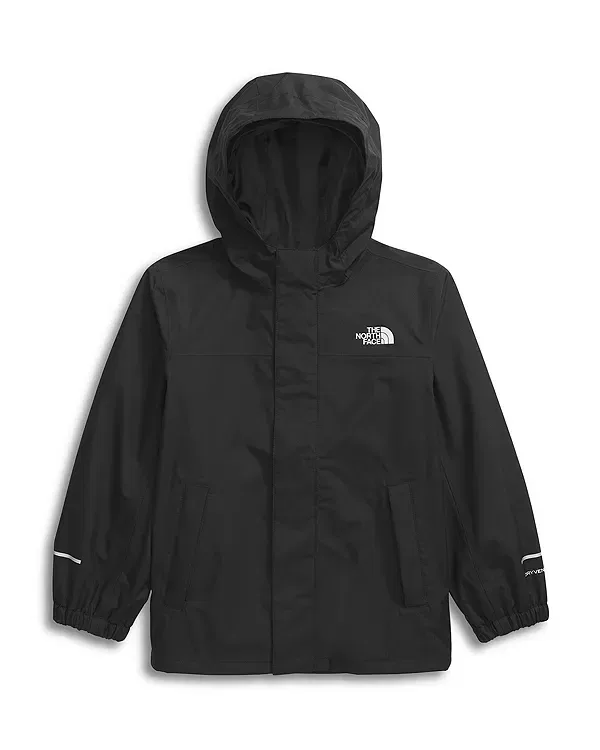 Детская куртка для девочек с капюшоном The North Face, Tnf Black