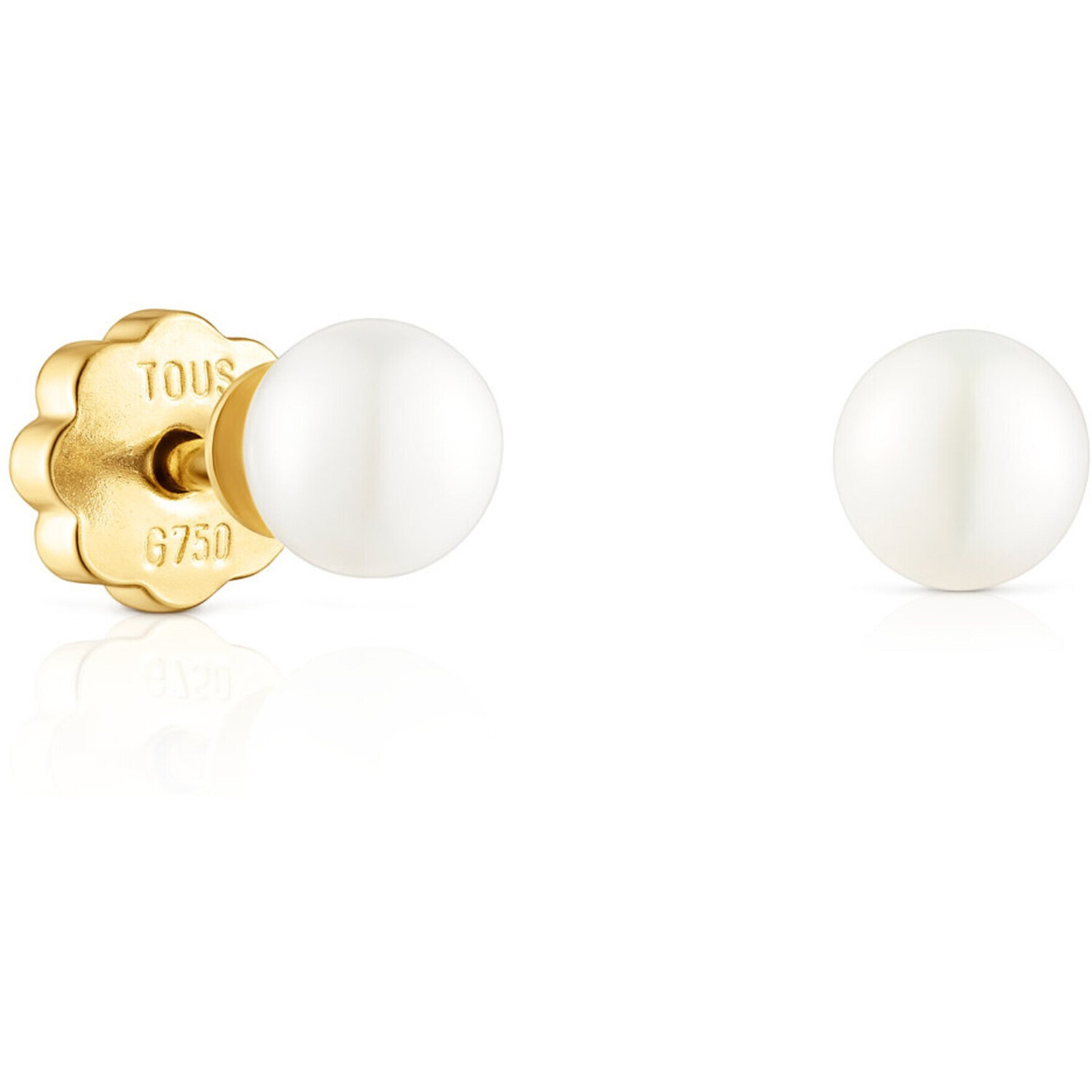 

Серьги Tous Gold Baby TOUS With Pearls, золото/жемчуг