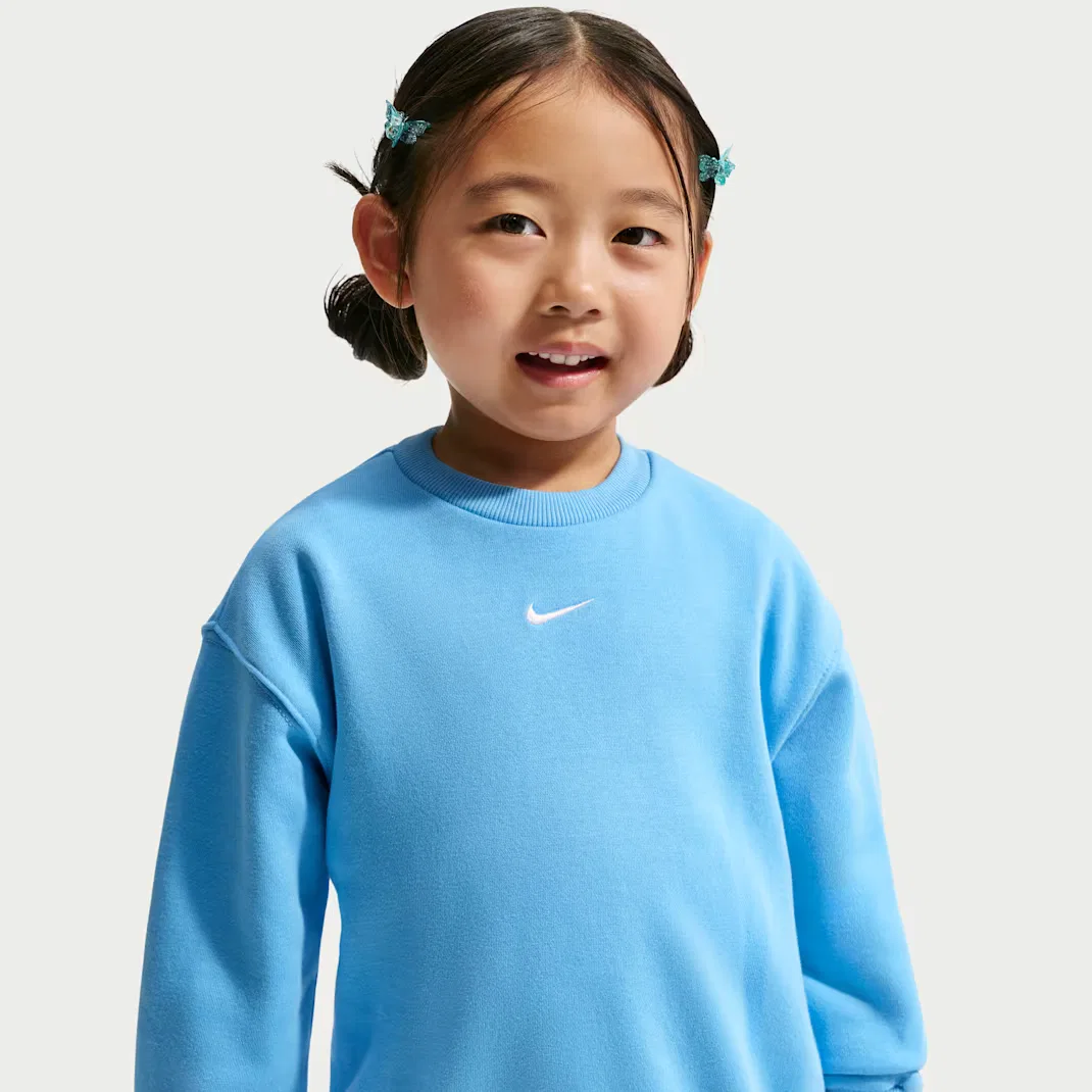 Детская флисовая футболка большого размера от Toddler Studio Nike Sportswear, Football Blue