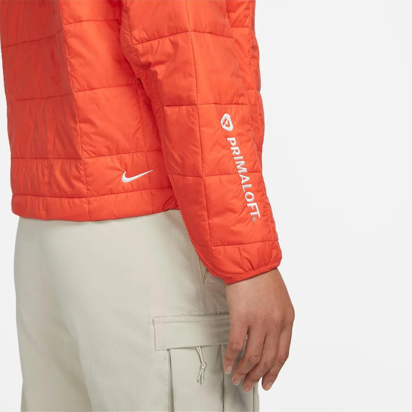 Куртка утепленная стеганая Rope de Dope Nike, оранжевый — фото 4