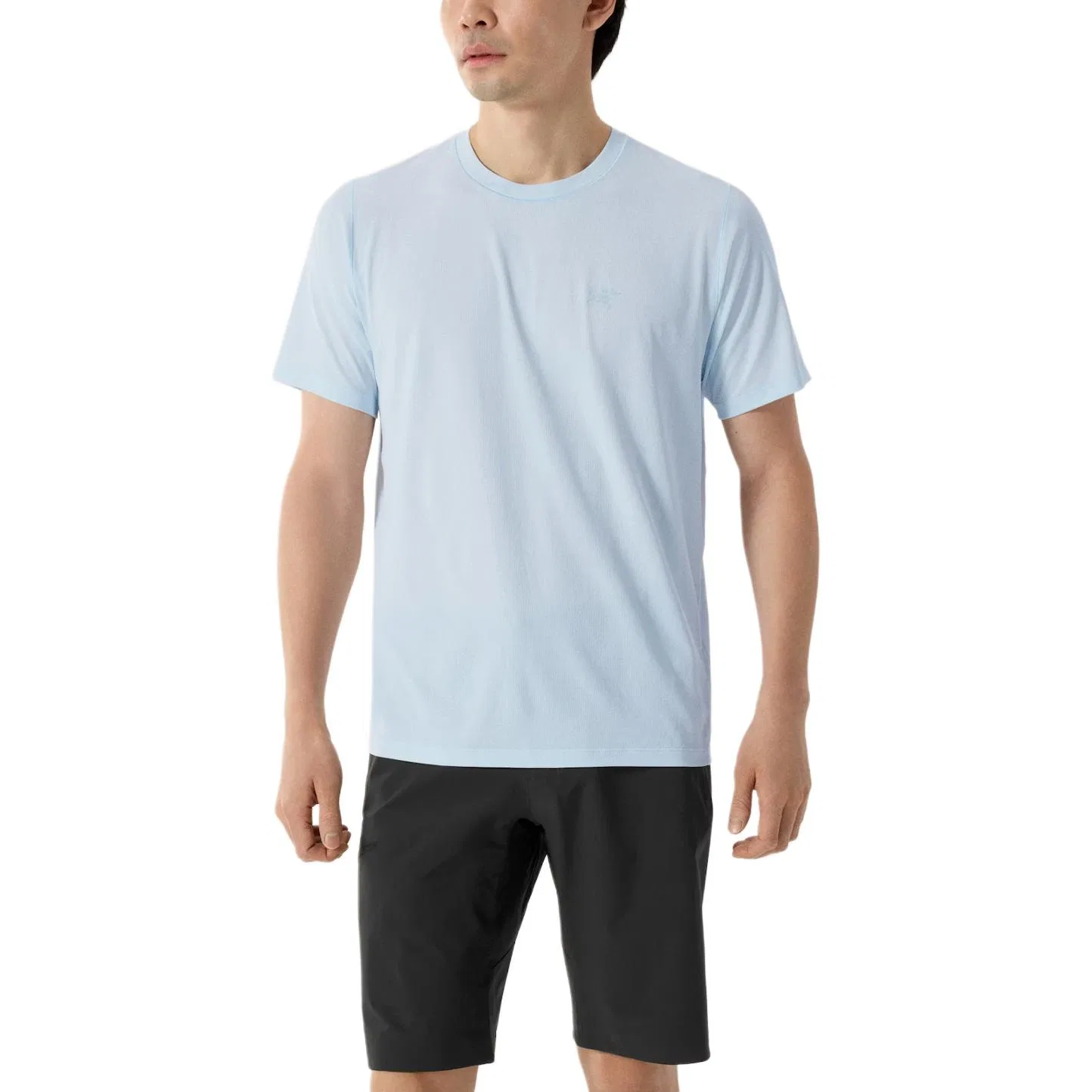 Мужская быстросохнущая футболка с длинным рукавом CORMAC Arcteryx, Polar White/Arctic Silk — фото 4