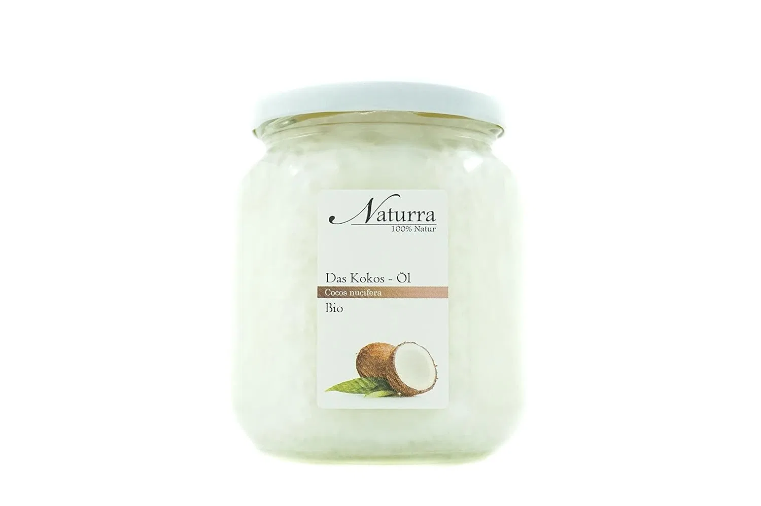 Масло кокосовое органическое холодного отжима, Naturra, 480 г, Butter