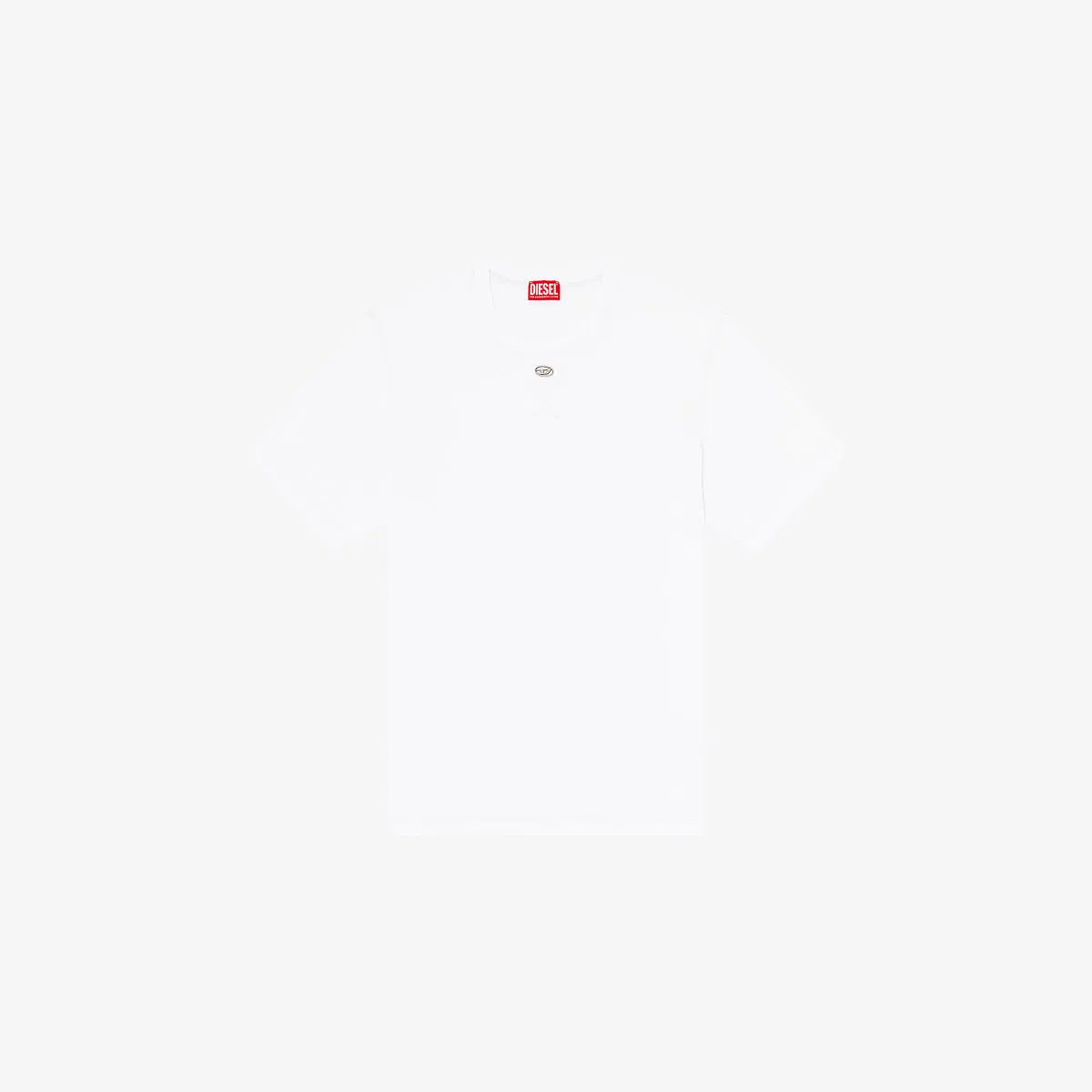 Футболка из хлопкового трикотажа марки T-madjust-tr Diesel
