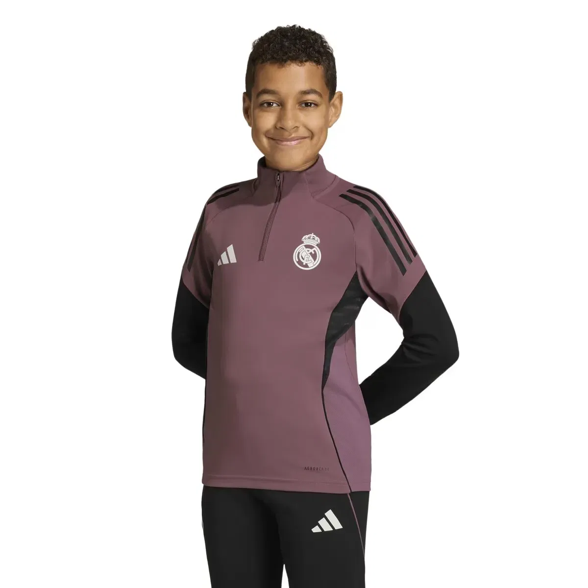 Детская толстовка для мальчиков с длинным рукавом adidas, Negro