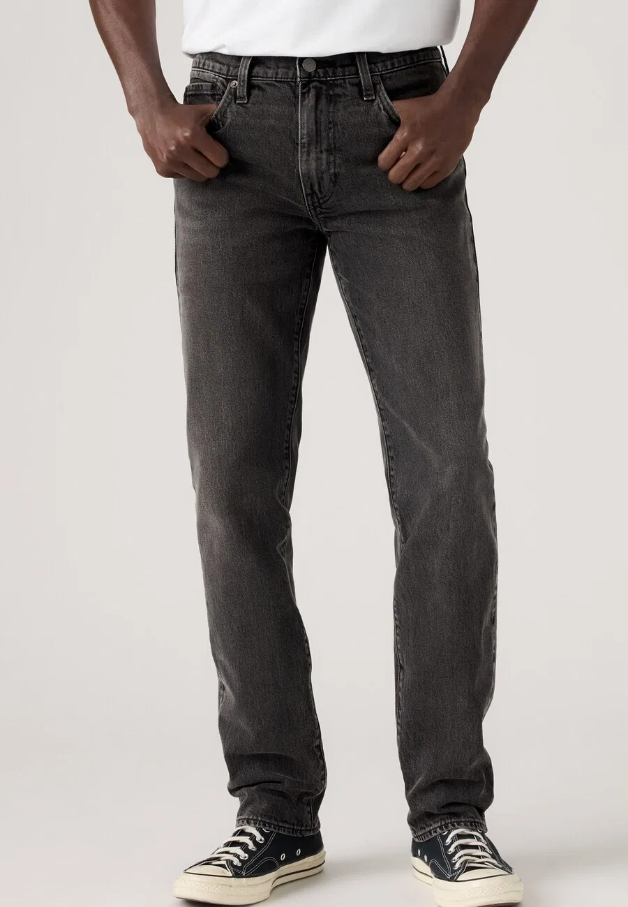 Джинсы LEVI'S Slim fit '511' из черного денима — фото 2