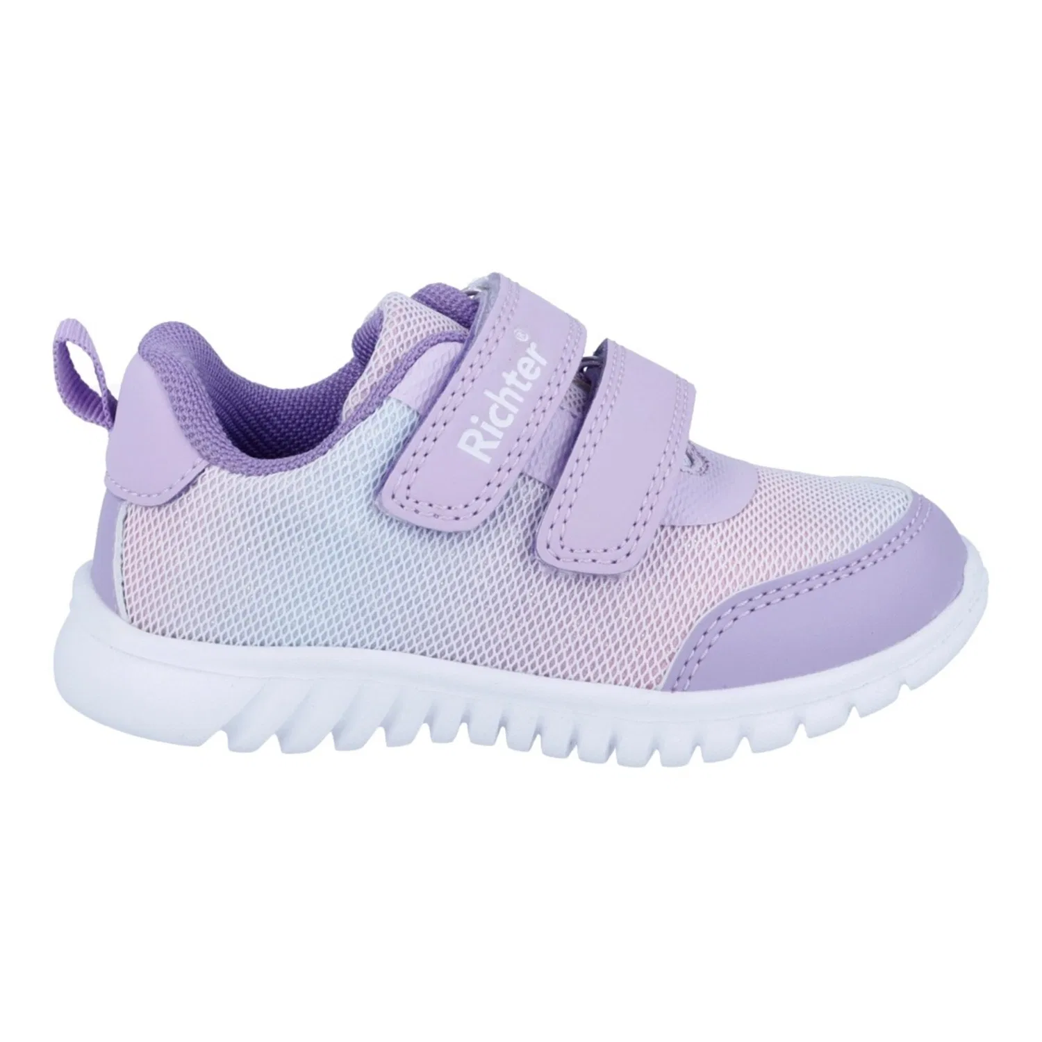 Детские текстильные кроссовки с цветным градиентом Richter, Lilac Mix — фото 4