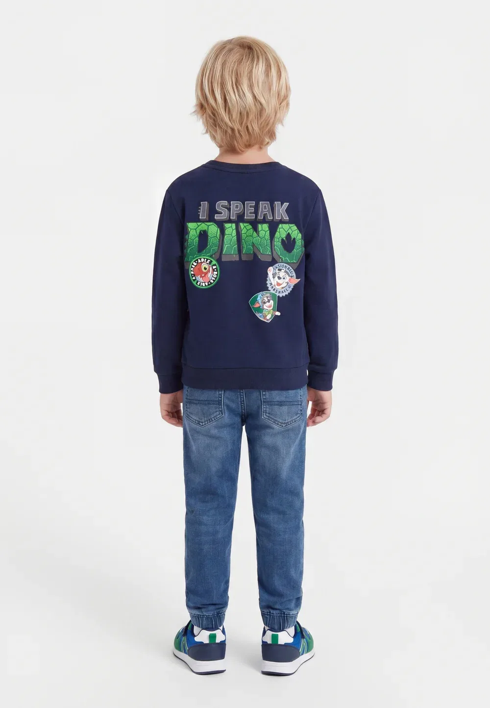 Nmmjak paw - толстовка Name It, Navy Blazer — фото 2