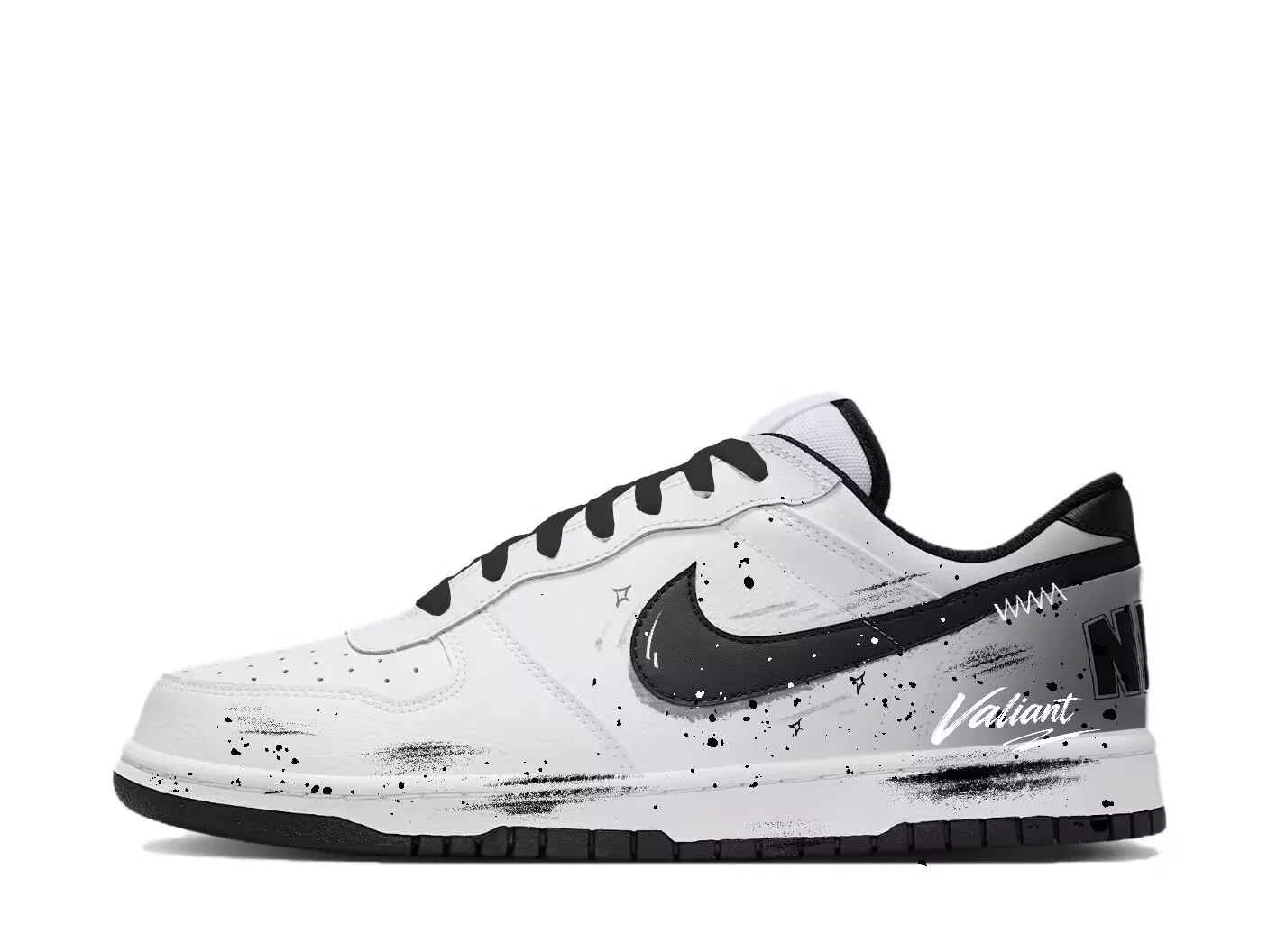 Детские кеды низкие Nike Big Skateboard Shoes, Белый — фото 3