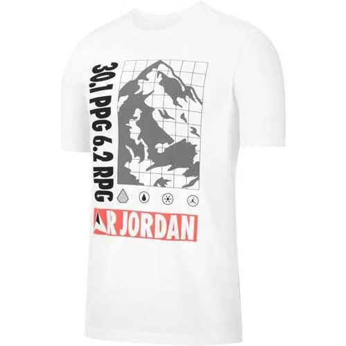 Мужская футболка с коротким рукавом Jordan Winter Utility Nike, Weiss