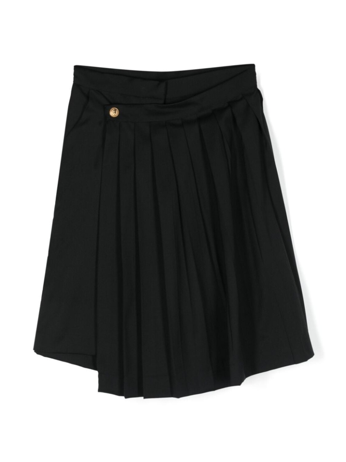 

Balmain Kids юбка из вирджинской шерсти, черный