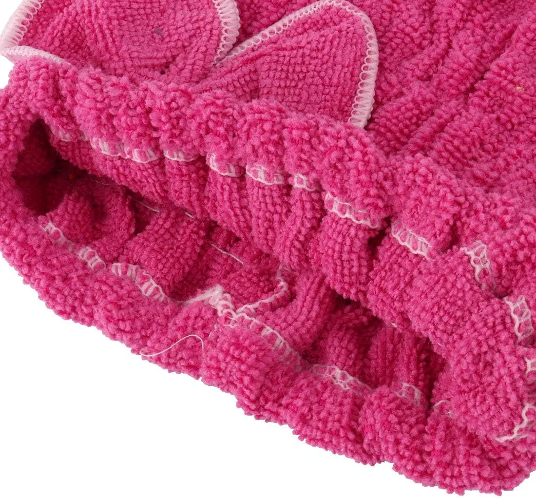 Шапочка для душа Microfiber Bowknot Design, Ruilogod, Fuchsia — фото 4
