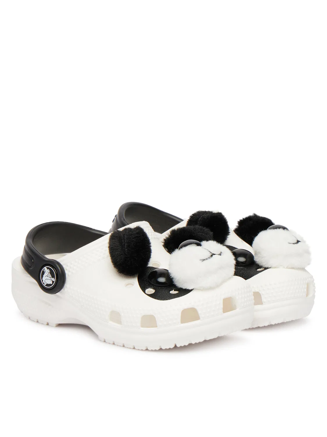 Шлепанцы для мальчика Classic Panda Clog Crocs, белый — фото 2