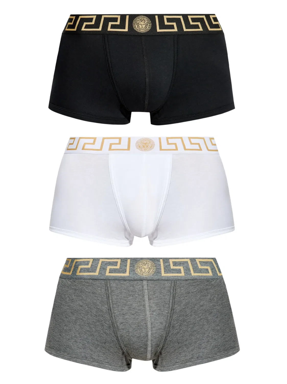 Versace Боксеры Greca Border - упаковка из трех