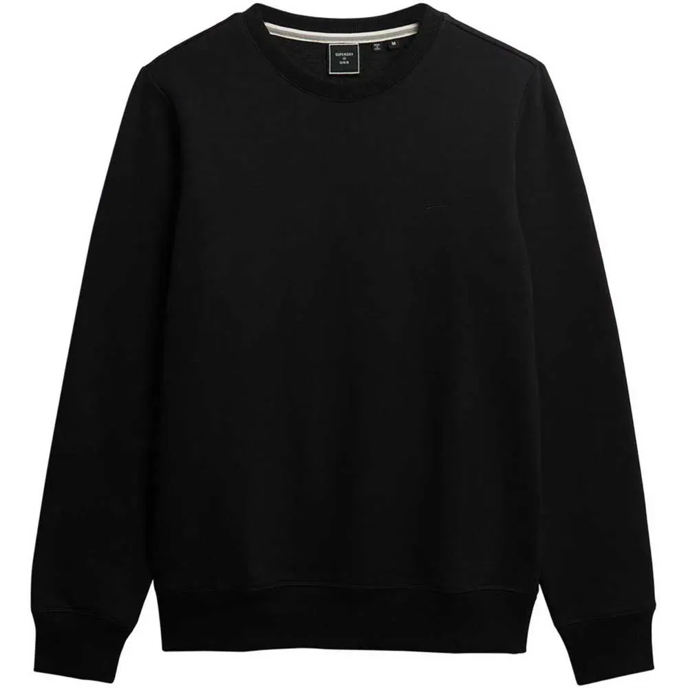 Свитшот с вышивкой Vintage Logo Superdry, черный