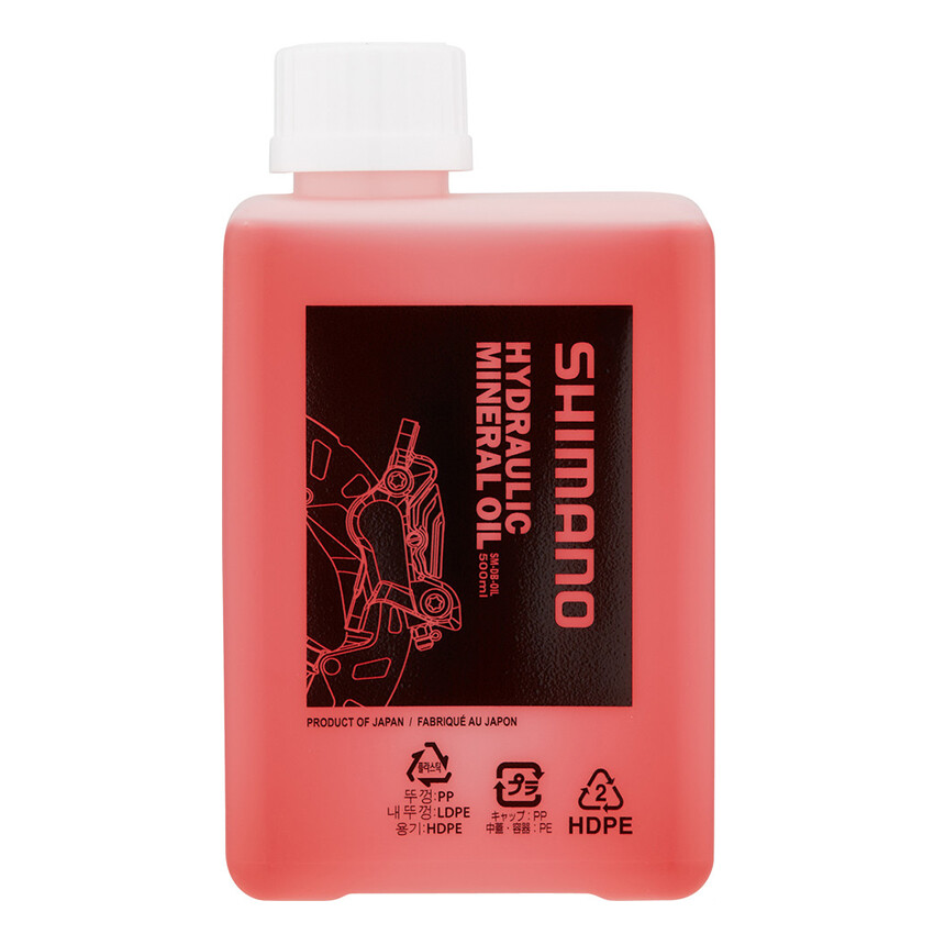 

Минеральное масло для гидравлических дисковых тормозов Shimano, 500 мл