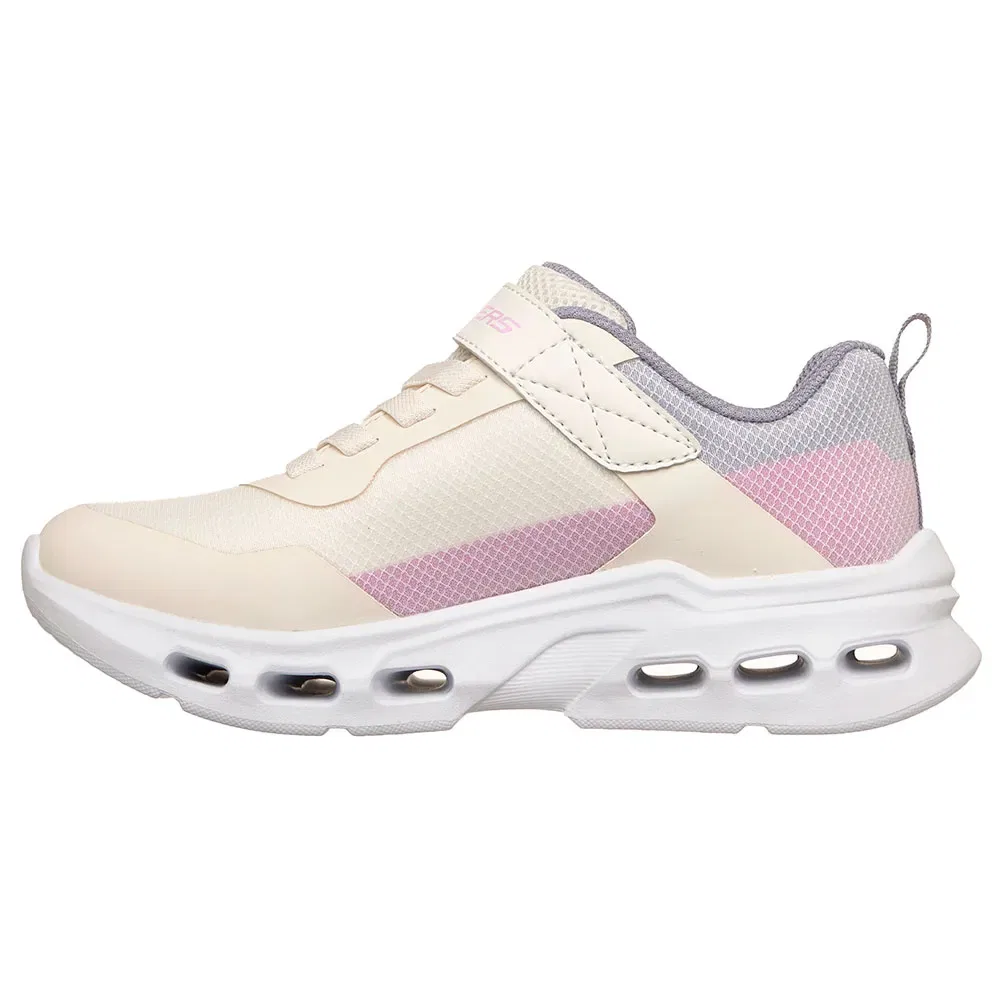 Детские кроссовки для девочек с технологией Glide-Step Skechers, Beige — фото 3