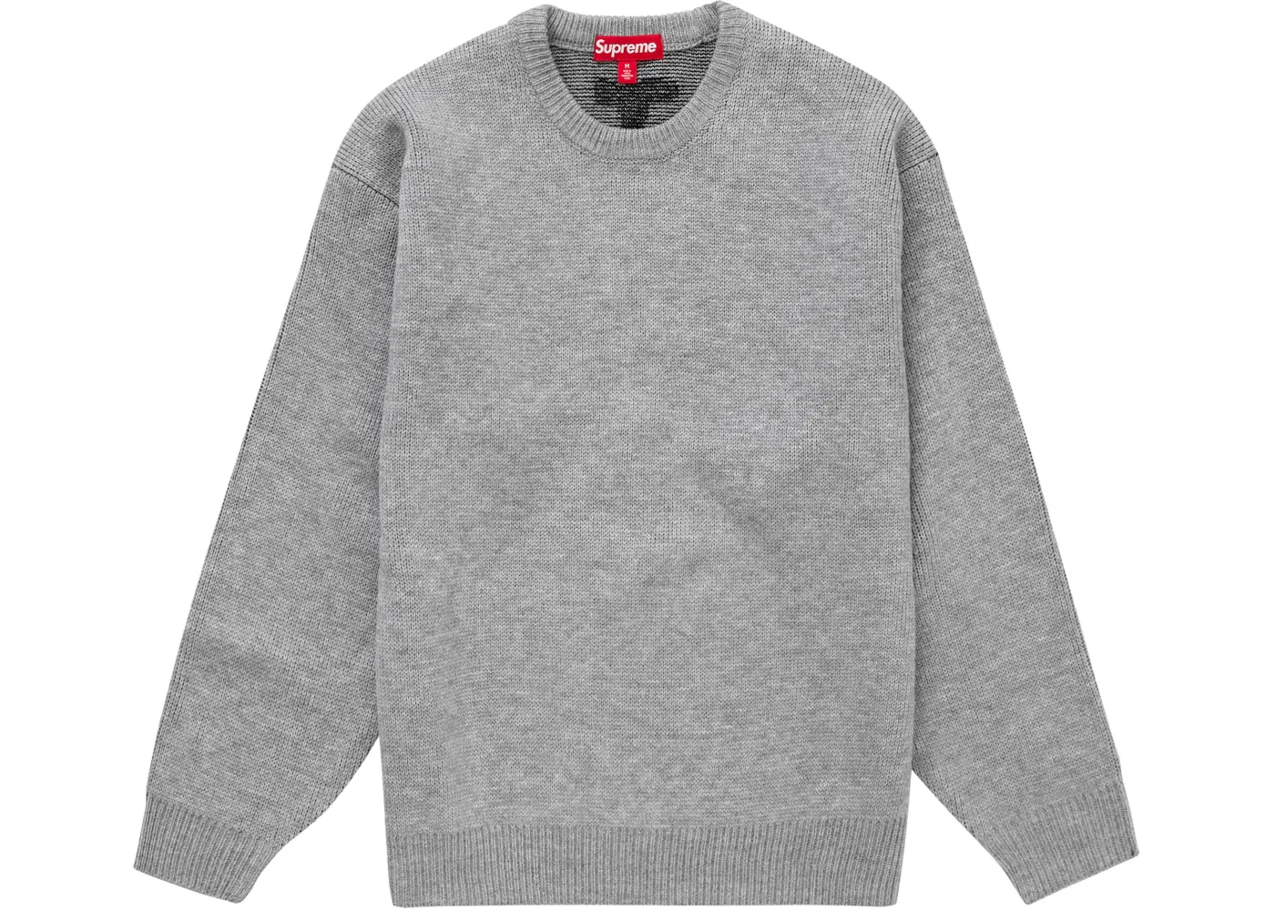 Мужской свитер с принтом Supreme Sweater (FW24), Heather Grey — фото 2