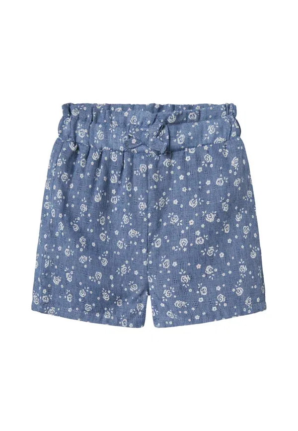 Шорты с цветочным принтом hagy jeansshorts Name It, синий