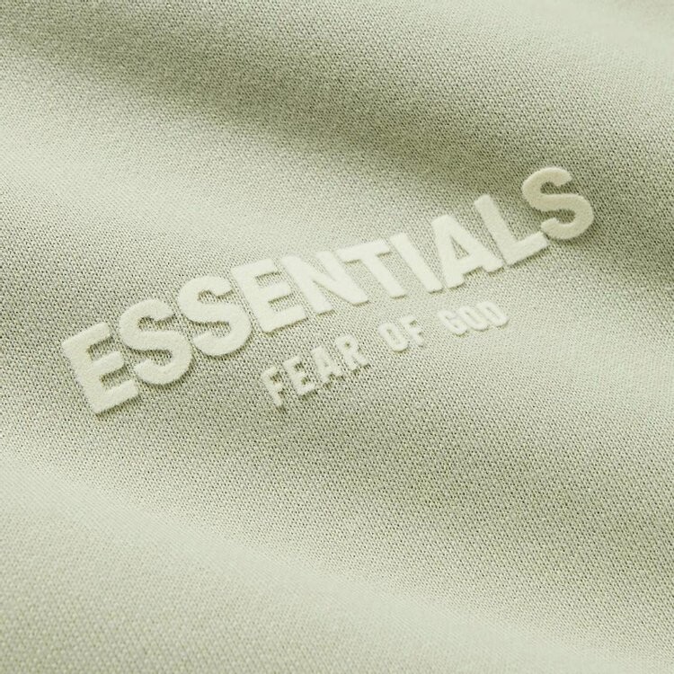 Толстовка Fear of God Essentials Essentials Crewneck 'Seafoam', зеленый — фото 3