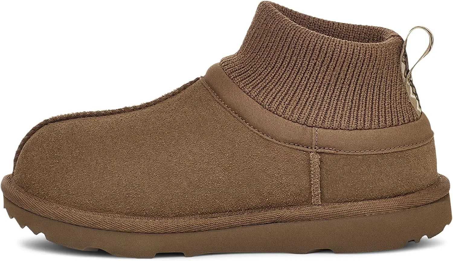 Детские сапоги для девочек Classic Ultra Stretch Cuff UGG, Hickory — фото 4