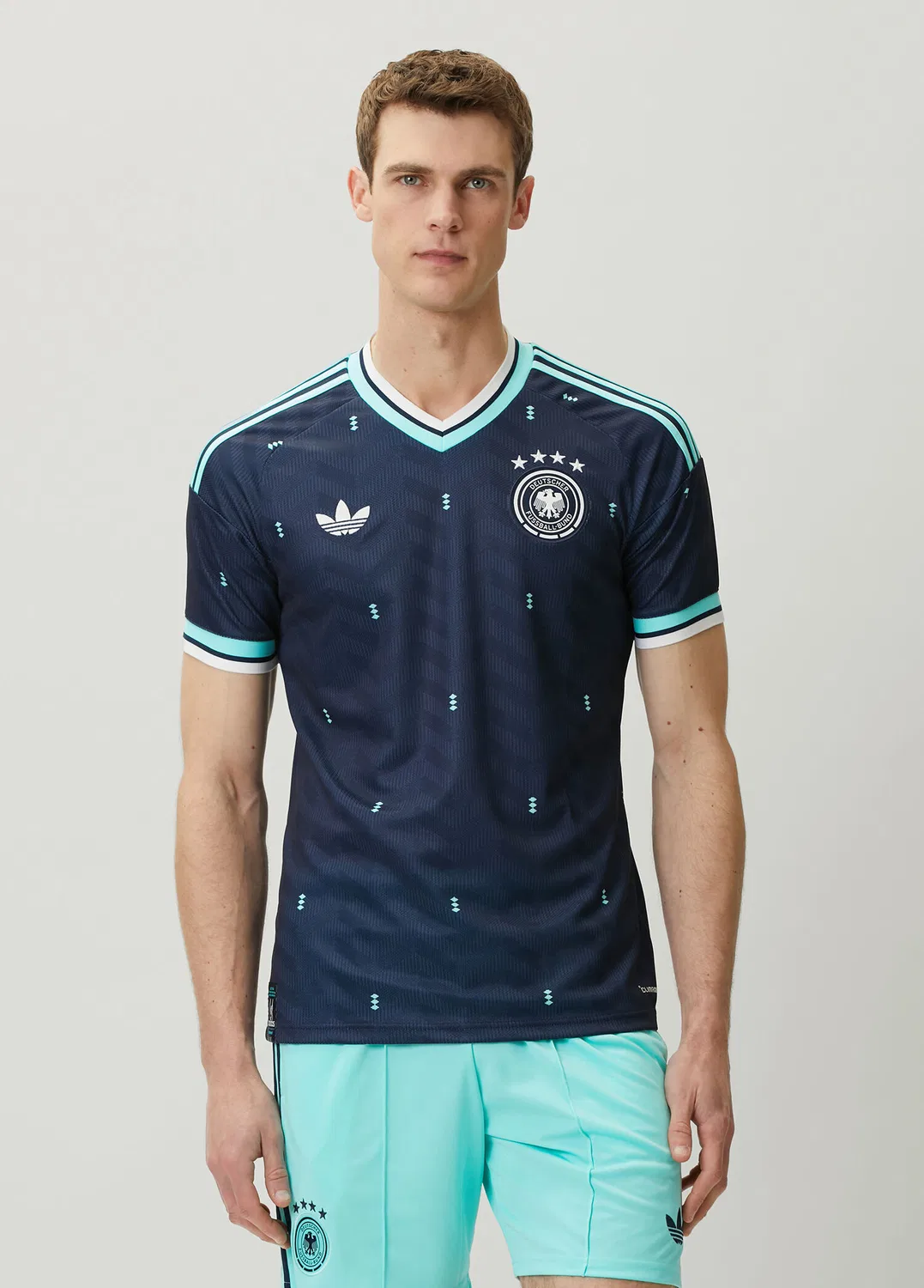 Свитшот Adidas Almanya 26 Deplasman Forması, Lacivert