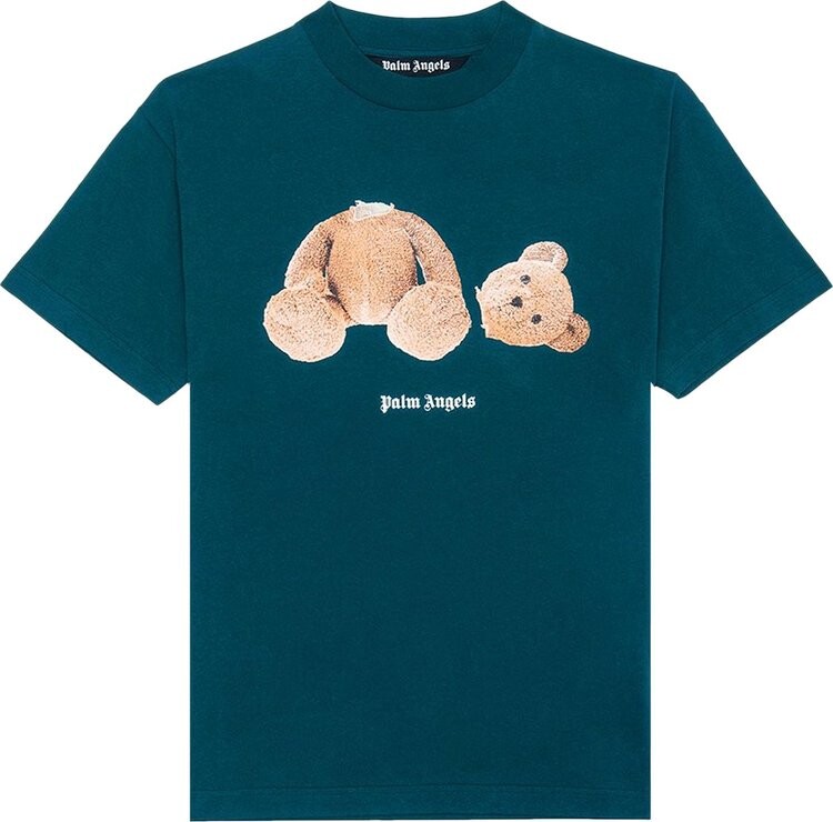 

Футболка Palm Angels Bear Tee 'Forest Green/Brown', зеленый