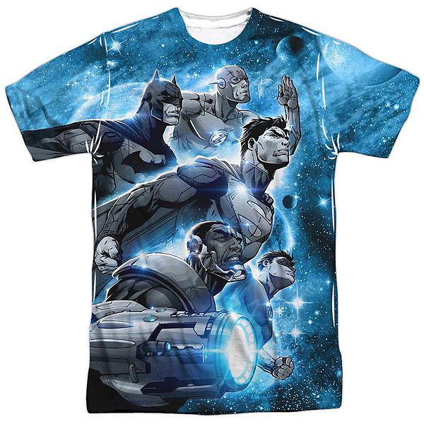 

Футболка Justice League of America Atmospheric с коротким рукавом Licensed Character