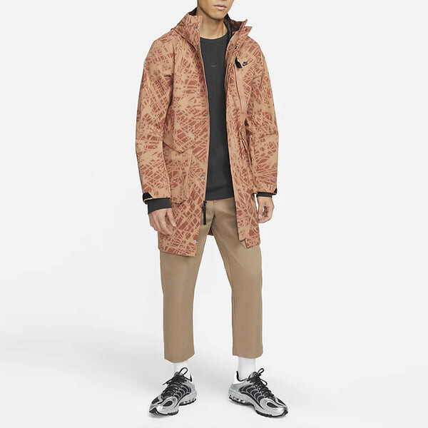 Куртка Nike Storm-fit Adv Tech Pack Casual Sports hooded Long Sleeves Jacket Yellow, желтый — фото 3