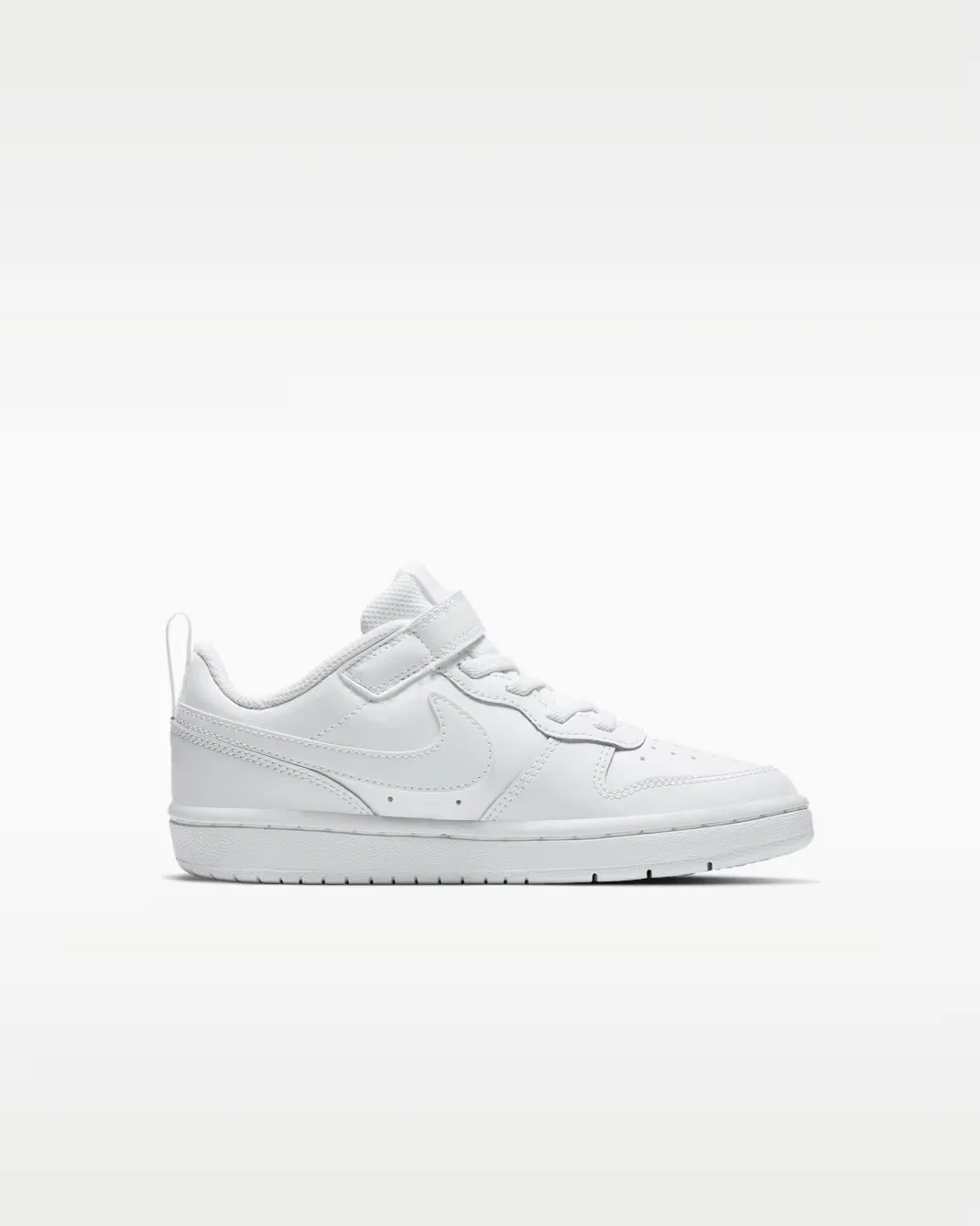 Детская обувь Nike Court Borough Low 2, White/White/White — фото 3