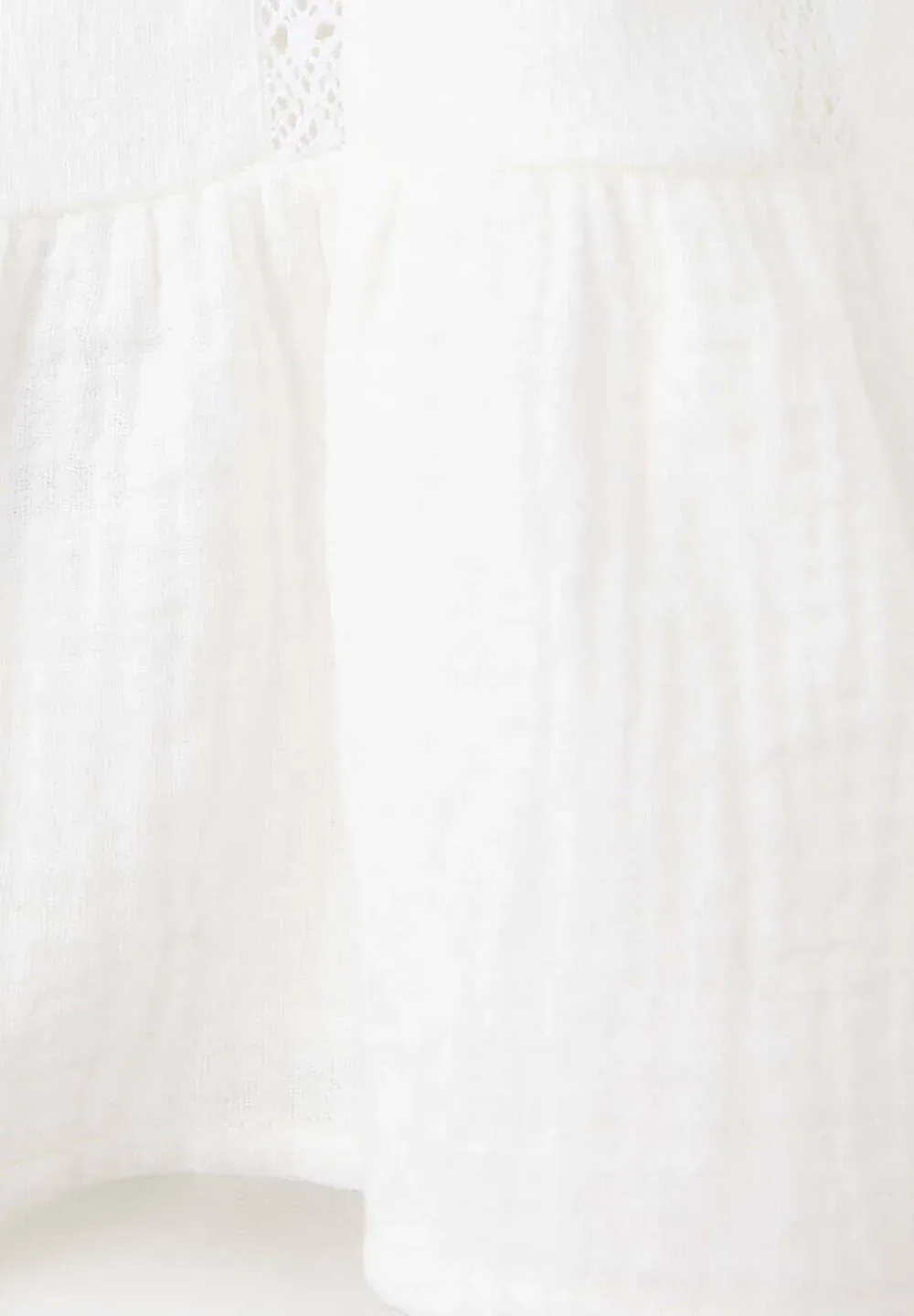 Детская - блузка Mango Kids, Off White — фото 3