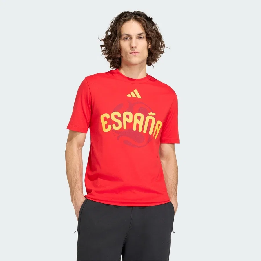 Футболка с длинным рукавом Performance JZ8920 FIFA World Cup 26 Spain adidas, Красный