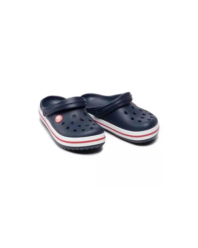 Детские сандалии с ремешком Crocs CROCBAND CLOG K, Dark Blue / Rot / Navyblau — фото 4