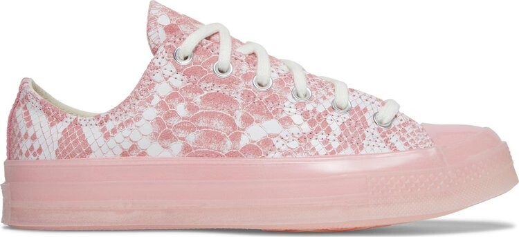

Кроссовки Converse Golf Wang x Chuck 70 Low Pink Python, розовый