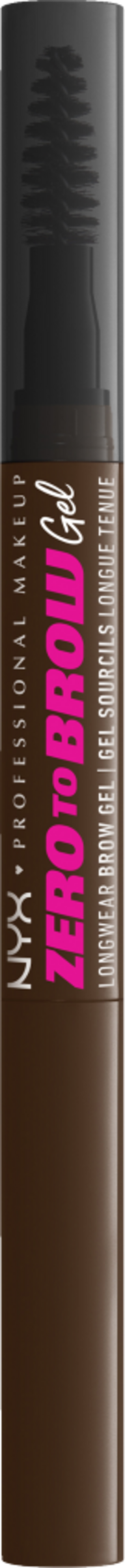 

Гель для бровей NYX Professional MakeUp Zero To Brow Gel 07 Espresso