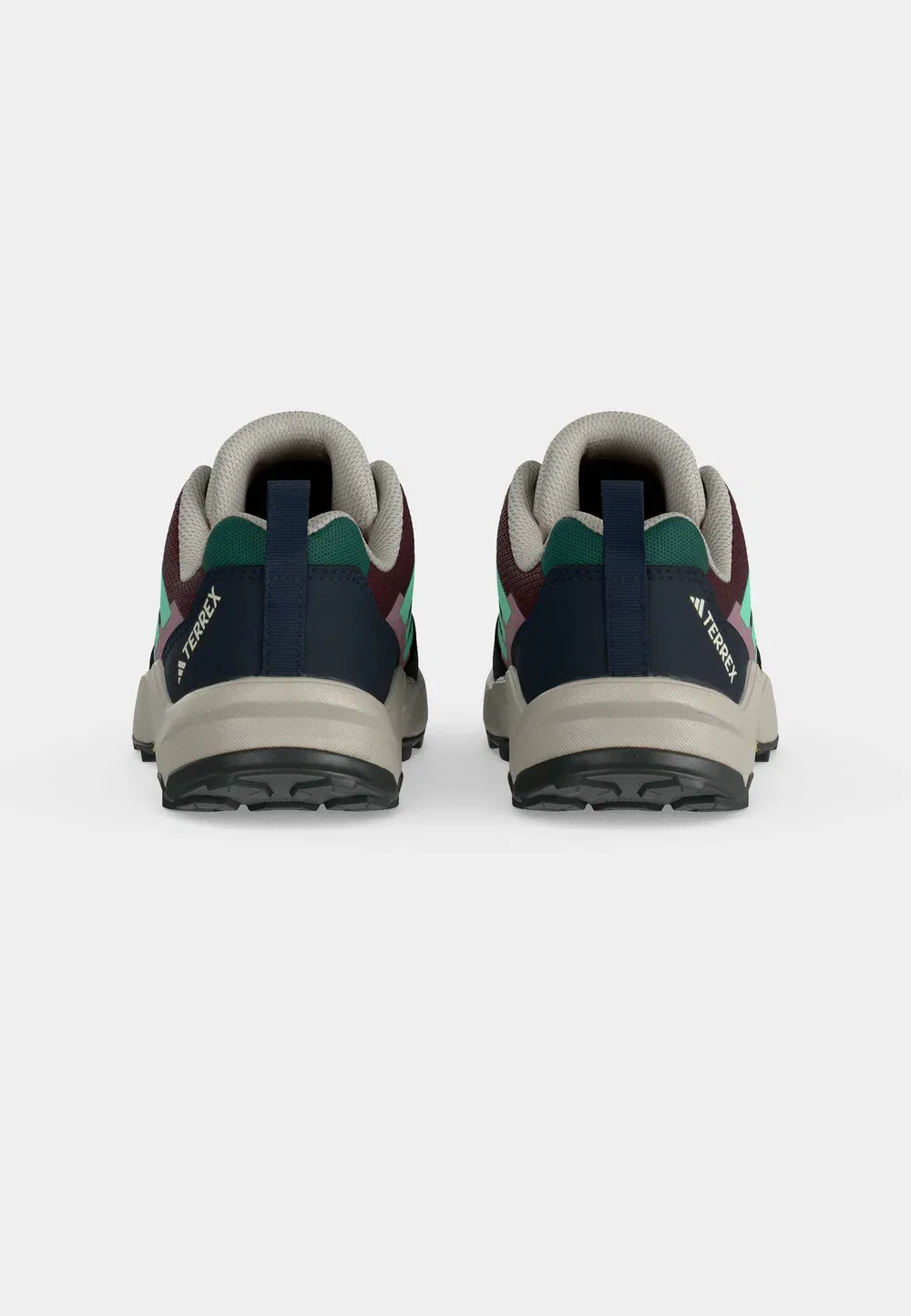 Унисекс походные ботинки Ax4S Adidas Terrex, Maroon/Pulse Mint/Legend Ink — фото 4