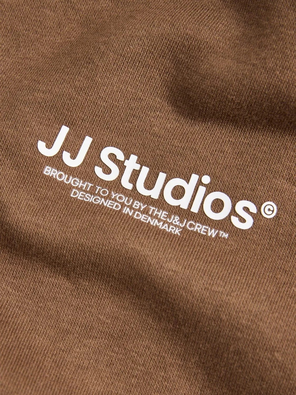 Худи с капюшоном JJESOHO SWEAT HOOD JNR Jack & Jones Junior, коричневый — фото 4