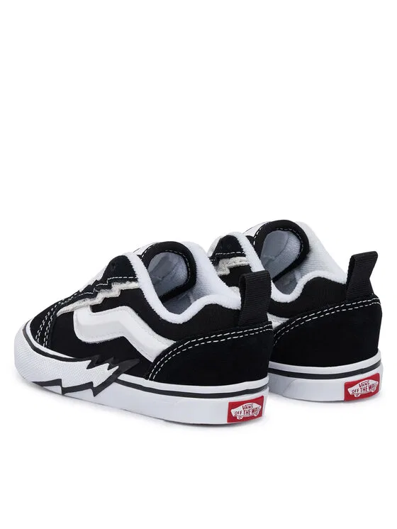 Кеды Knu Skool Elastic Lace Bo Vans, черный — фото 3