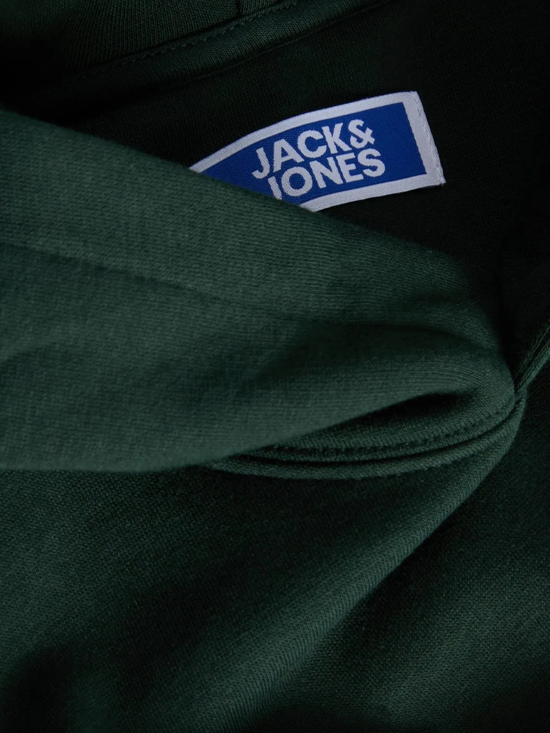 Худи с капюшоном JJESTAR JJ SWEAT HOOD JNR Jack & Jones Junior, зеленый — фото 4