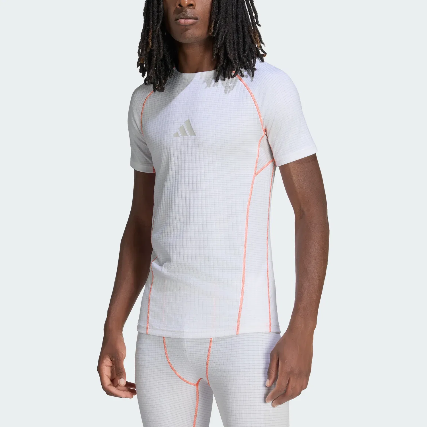 Мужская футболка хлопковая Adidas Terrex, White — фото 4