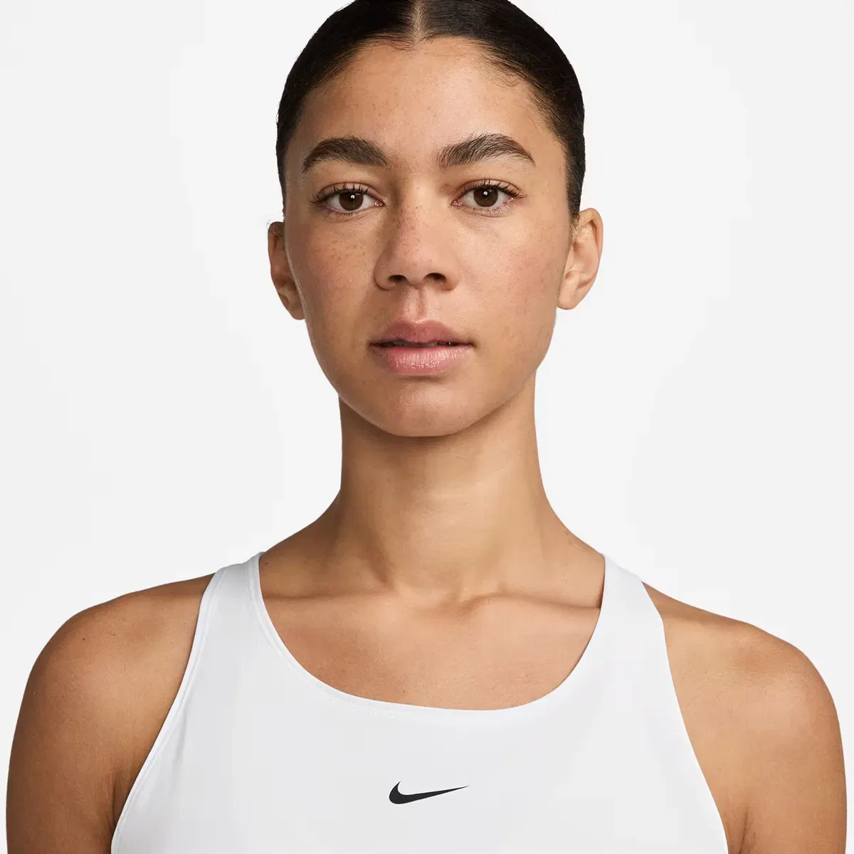 Женский топ-майка без рукавов Nike Dri-FIT Nike, Blanco — фото 3