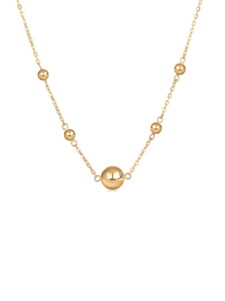

Elli Колье из серебра 925 пробы с золотым шариком