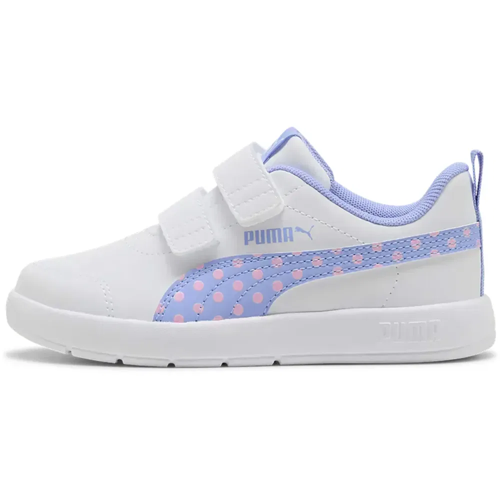 Кроссовки Courtflex V3 Dotty V PS Puma, белый — фото 3