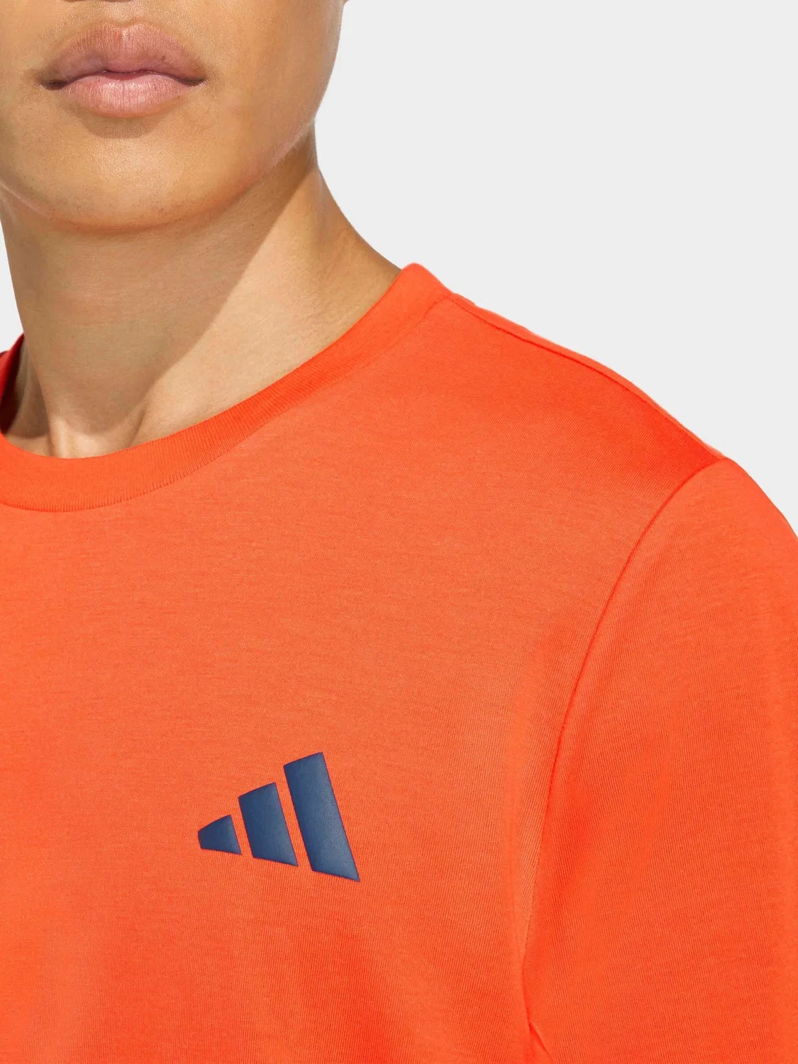 Футболка теннисная с принтом Hot Egg adidas, оранжевый — фото 4
